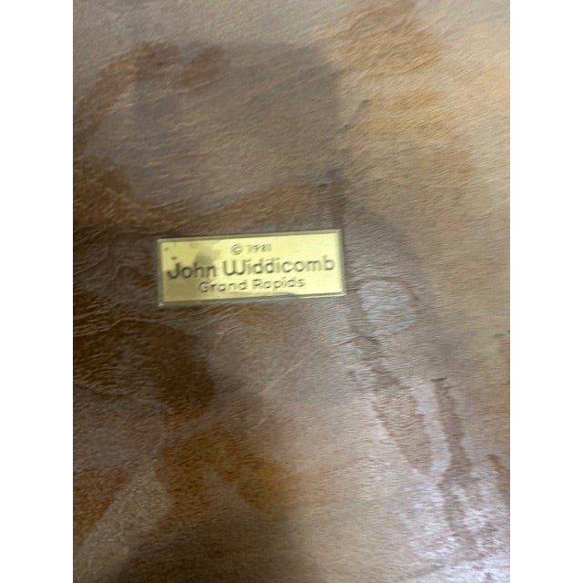 John Widdicomb John Widdicomb, Provincial Style Carved Wood Side Table, Grand Rapids, 1981 For Sale - Image 4 of 7