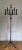 1940s French Work Wrought and Gilt Iron Floor Lamp For Sale - Image 4 of 13