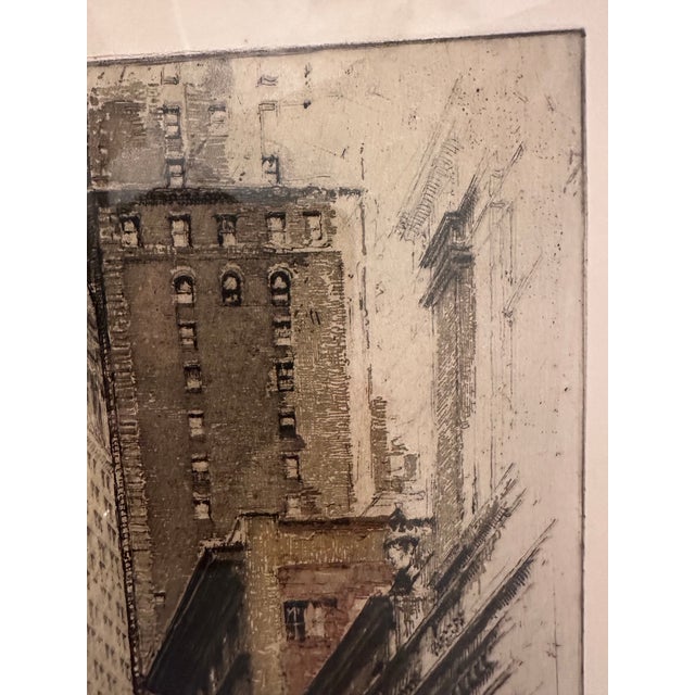 1920s Signed Luigi Kasimir Etchings - Set of 2 For Sale - Image 9 of 17