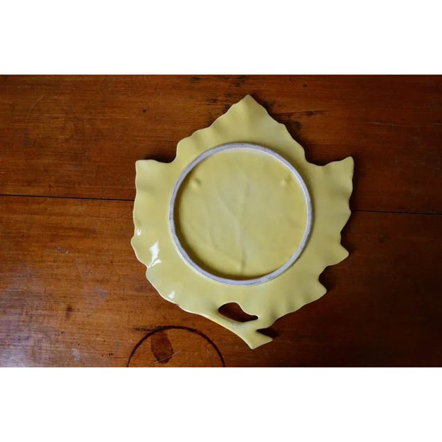 Large Yellow Ceramic Sheet For Sale - Image 10 of 11