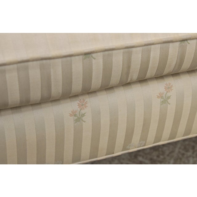 Brown Laine Sheraton Style Mahogany Settee Loveseat For Sale - Image 8 of 18