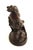 Bruno Zach 1930 Austrian Art Deco Erotic Bronze Sculpture "The Hugger" For Sale In Dallas - Image 6 of 8