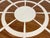Vintage Red and White Marble Dining Table, 1970s For Sale - Image 13 of 16