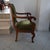 Set of Walnut Armchairs with Original Fabric, France For Sale - Image 3 of 7