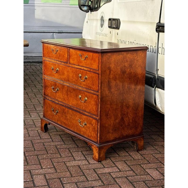 Georgian Walnut Chest of Drawers For Sale - Image 9 of 18