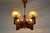 Brown Wood Ceiling Light, 1980s For Sale - Image 8 of 10