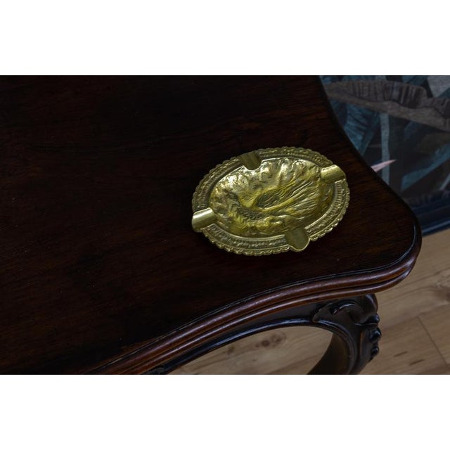 French Bronze Ashtray with Phoenix Bird Motif, 1950s For Sale - Image 12 of 18