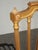 Wood Vintage French Provincial Gold Tufted Accent Chair ~ Vanity Chair For Sale - Image 7 of 12