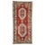 Ruby Red Vintage Mid-Century Turkish Oushak Rug - 4′10″ × 10′6″ For Sale - Image 8 of 8