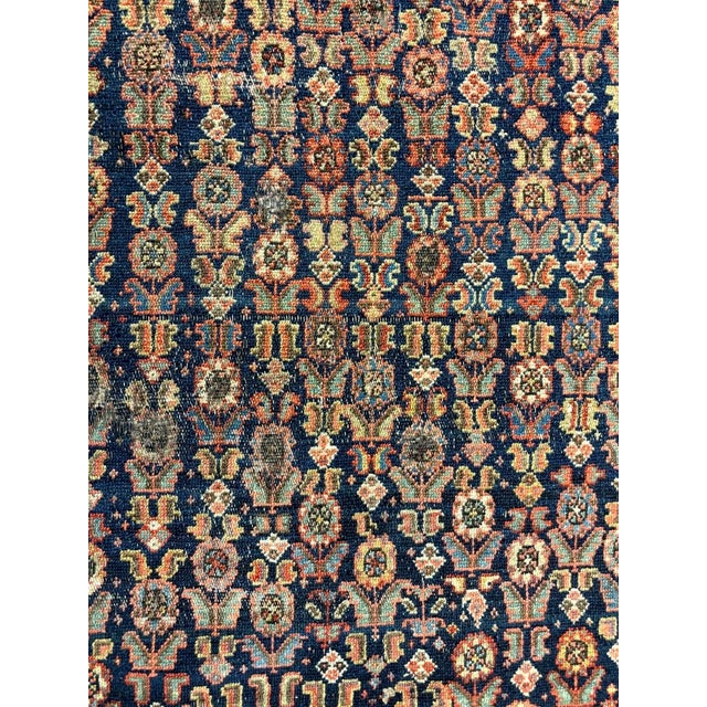 Wool pile genuine hand made antique Persian Ferahan-
