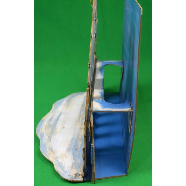 Sz: 9 3/8"H x 17 5/8"W x 6 5/8"D c1950s Hand-made by Alexander Warren Montel (1921-2002)