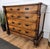 Italian Burl Brass Chest of Drawers in Carved Walnut, Set of 2 For Sale - Image 9 of 12