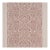 Sample - Schumacher Orion Embroidery Fabric in Clay For Sale