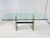 Vintage Marble & Glass Dining Table, Italy 1980s. For Sale - Image 4 of 12