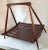 Mid-Century Modern Mid Century Scheibe Wooden Slat Magazine Rack For Sale - Image 3 of 10