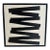 Oil on Canvas, Black & White Series, Iris Dankner, New York, 2023 For Sale