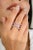 Fine Jewelry 1.12 CTW Pink Sapphire Halo Diamond Engagement Ring in 14K Gold featuring natural pink sapphire of 1.12 carat...
