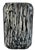 Dale Chihuly Black Graphic Pilchuk Torpedo Shaped & Rectangular Murano Style Art Glass Vases- A Pair For Sale - Image 4 of 18