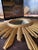 Wood Antique Sunburst Mirror For Sale - Image 7 of 9