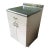 Vintage 1950s Metal Kitchen Cabinet W/ Formica Top 36"h Mid Century For Sale