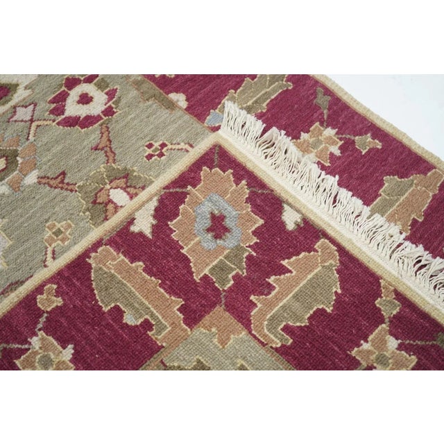 Sumak Rug 4'1'' X 6'1'' For Sale - Image 10 of 10