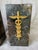 1980s Heavy Medical Caduceus Brown Gray Italian Marble Bookends a Pair For Sale - Image 14 of 15
