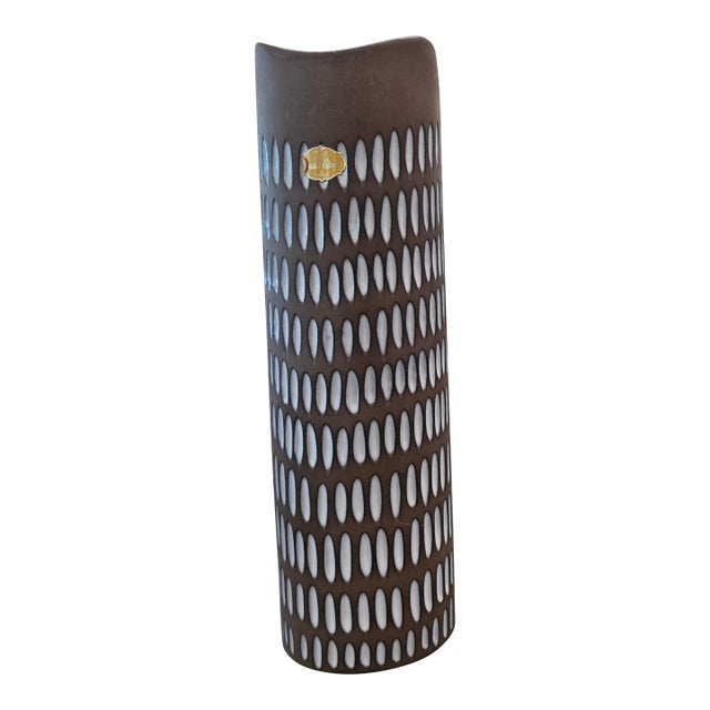 1960s Ingrid Atterberg for Uppsala, Stoneware Vase For Sale