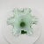 Vintage Fenton Art Glass Vase Charleton Awco Green Overlay Roses Hand Painted For Sale - Image 9 of 11