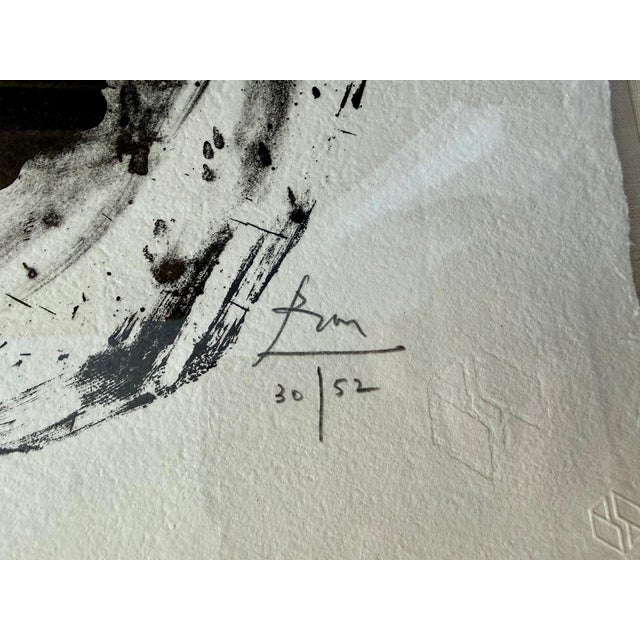 Robert Motherwell, Large Robert Motherwell Lithograph Abstract Expressionist Lament for Lorca 1982 For Sale - Image 9 of 13