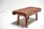 Featured in The 2020 San Francisco Decorator Showcase — Early American Rustic Red Painted Wooden Small Tabouret Table or Pedestal For Sale - Image 4 of 8