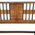 Mid-Century Modern Walnut Veneer King Headboard With Chrome Trim For Sale - Image 11 of 18