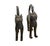 Vintage Large Benin Bronze Sculpture of a Leopard 31 " H Nigeria For Sale - Image 9 of 9