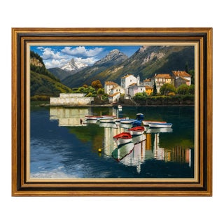 Late 20th Century Ramon Pujol - Untitled, Acrylic on Canvas For Sale