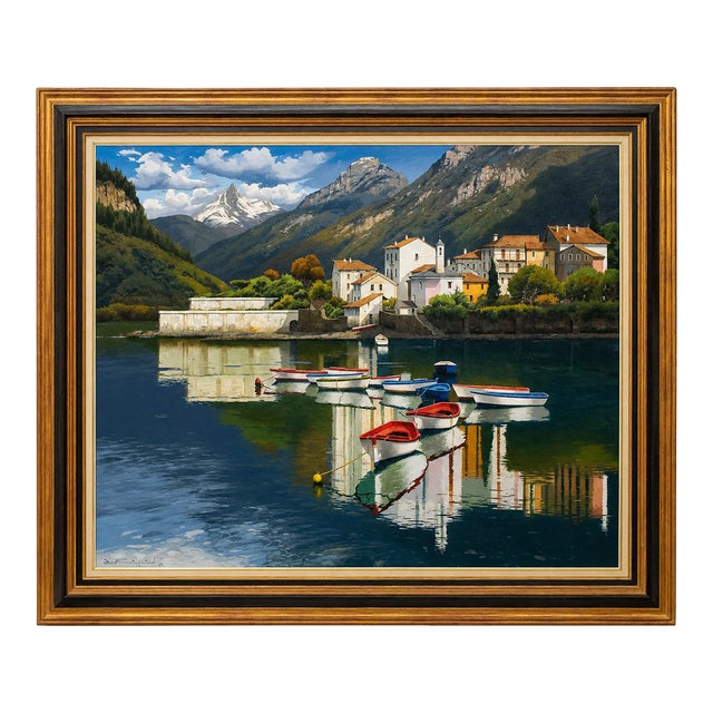 Late 20th Century Ramon Pujol - Untitled, Acrylic on Canvas For Sale
