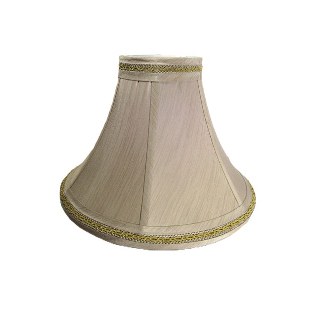 Vintage Roseart Lamp shade, mid-century charming quality shade. It measures 6" across the top and 16" across the bottom....