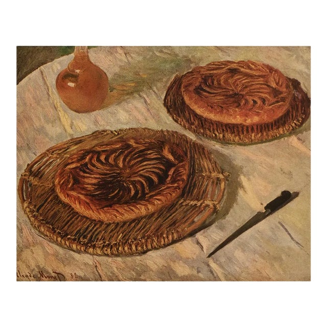1950 After Claude Monet "The Galettes" First Edition Parisian Full-Color Print For Sale