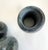 Vintage Sculptural Green Marble Napkin Rings, Set of 6 | Organic Modern For Sale - Image 4 of 4