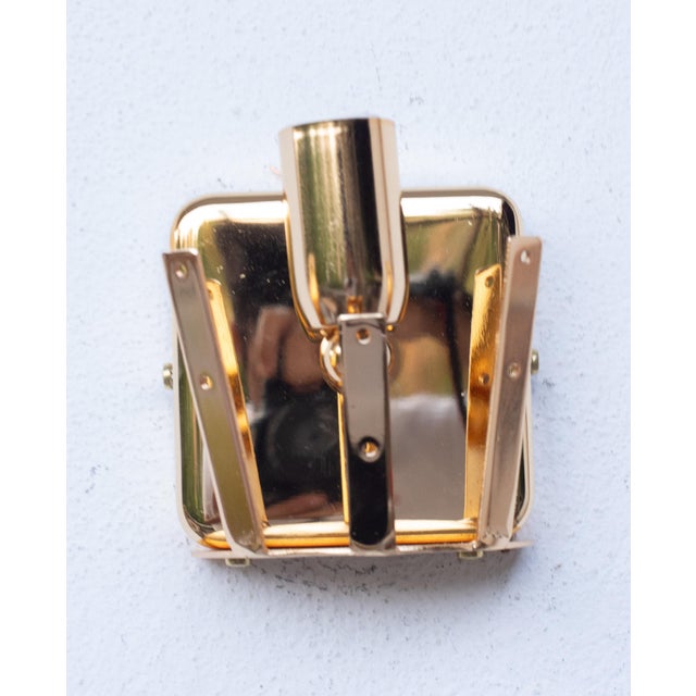 Set of 4 Florence Murano Wall Light Transparent Leaves, 1970 For Sale - Image 12 of 13