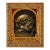 Baroque Style Oil on Canvas Memento Mori Profile Painting in Giltwood Frame For Sale