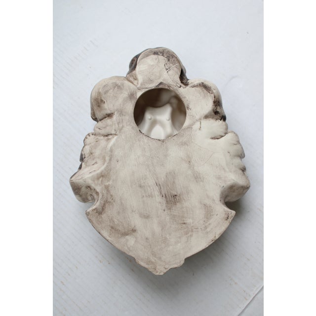 Antique European Baroque Gilt Cherub Trio Wall Pocket/Art For Sale In Los Angeles - Image 6 of 7