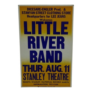 Vintage Little River Band Concert Poster For Sale