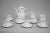 Nefertiti Porcelain Tea Set by Jaroslav Jezek, Czechoslovakia, 1964, Set of 9 For Sale - Image 12 of 12
