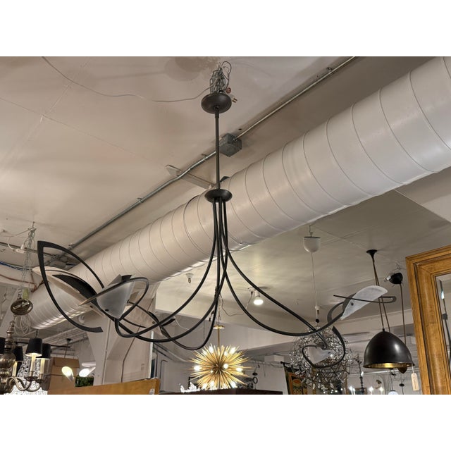 Ori Goldberg for Hubbardton Forge Aerial Multi-Light Pendant For Sale - Image 4 of 12