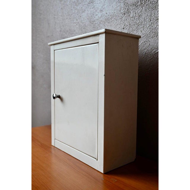 Bohemian Metal Medicine Cabinet, France, 1940s For Sale - Image 6 of 13
