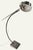 Mid-Century Modern Vintage Arc Floor Lamp with Chromed Metal Arm, 1970 For Sale - Image 3 of 18
