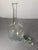 Mid-Century Modern Flower/Grass Etched Glass Carafe Stopper For Sale - Image 4 of 7