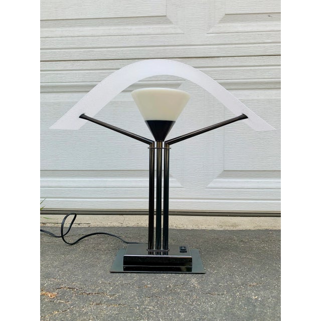 Postmodern Torchiere Sail Table Lamp For Sale In Los Angeles - Image 6 of 6