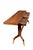 Console Table in Walnut with Brass Legs by Gio Ponti, 1950s For Sale - Image 6 of 17