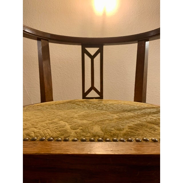 Art Nouveau Armchair in the style of Koloman Moser, 1890s For Sale - Image 5 of 14