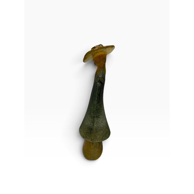 Enhance your Scandinavian art collection with this authentic vintage Swedish art glass figurine from Kosta Boda. Designed...